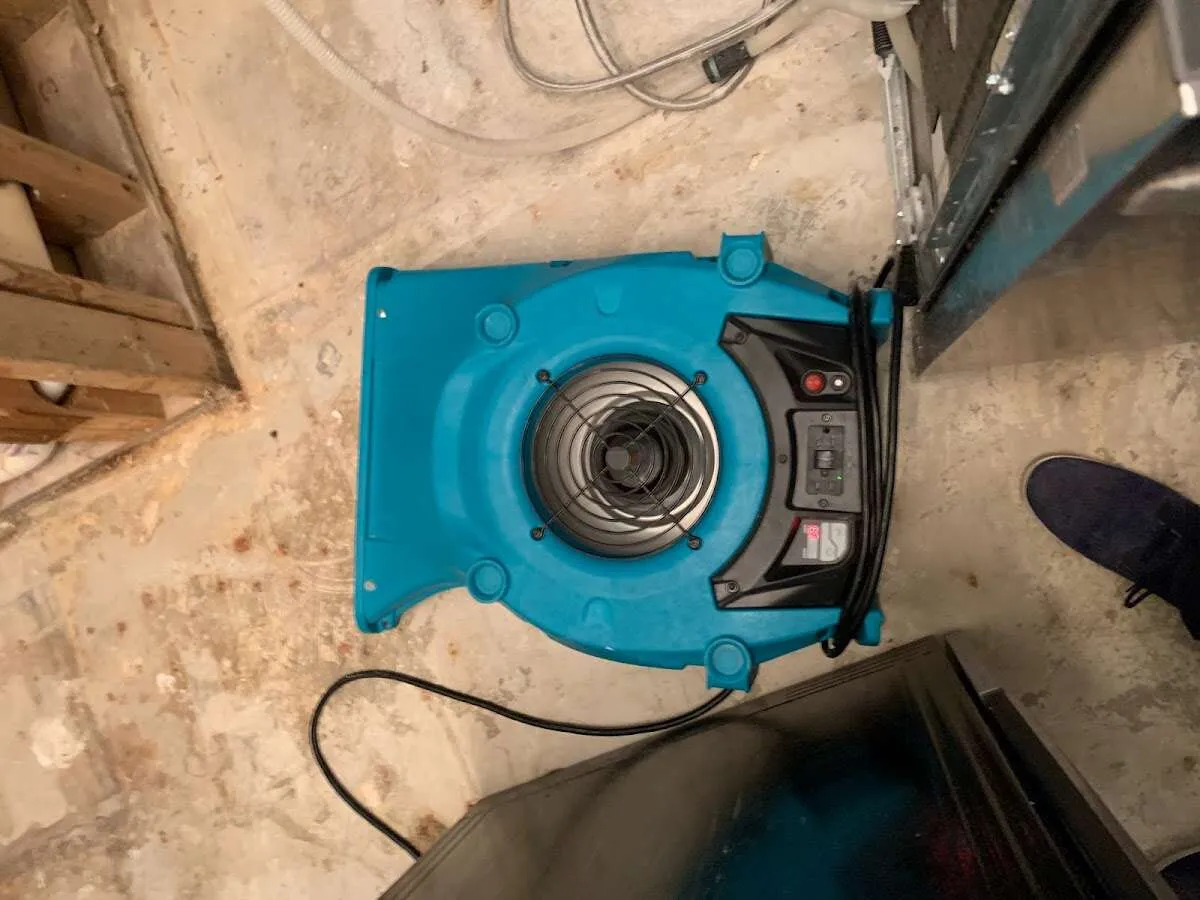 Air mover drying equipment for Mold Remediation & Removal in East Windsor