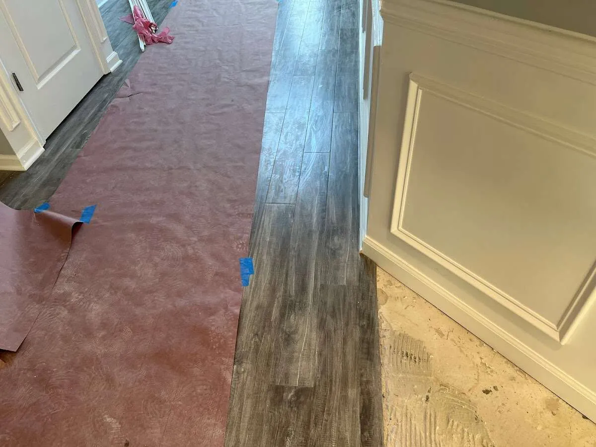 Completed marble shower restoration in East Windsor